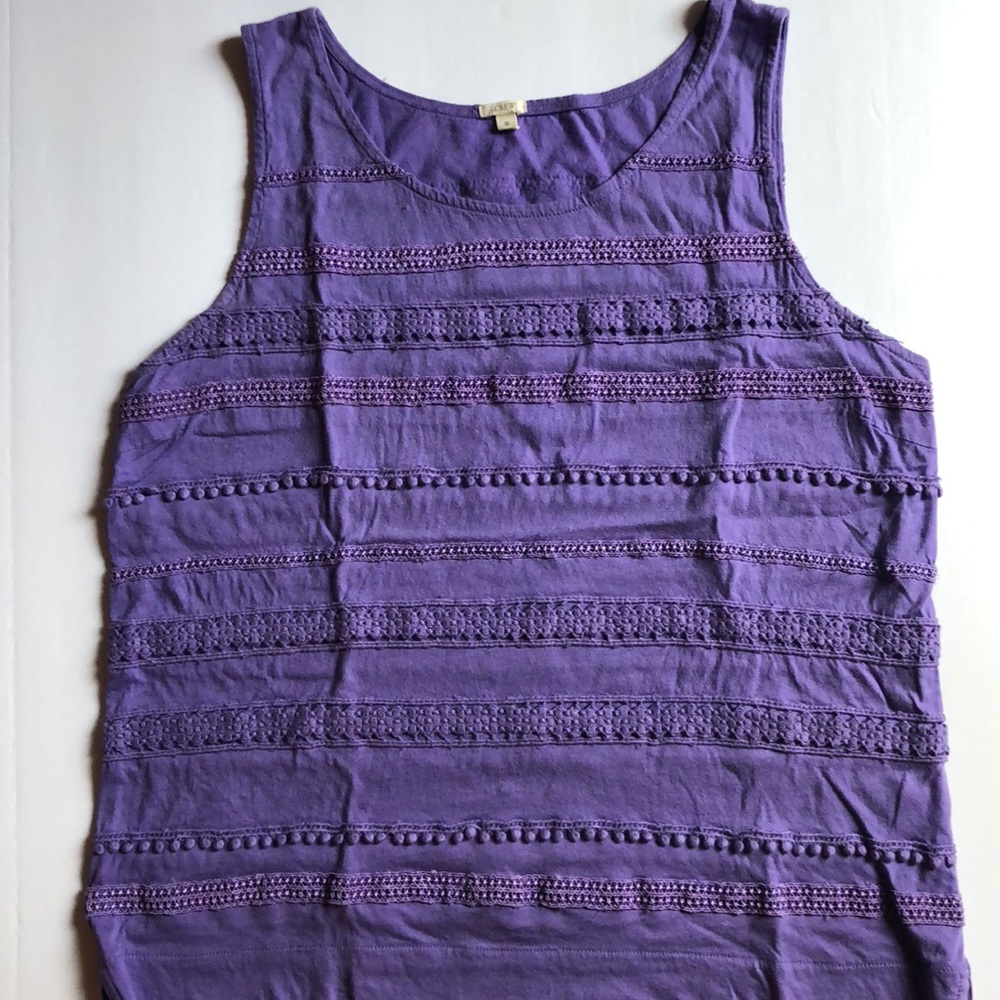 J. Crew Pom Pom Tank
